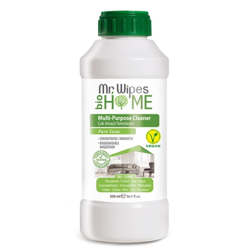 MR Wipes Konsantre Çok Amaçlı Temizleyici Beyaz Sabun Kokulu 500 ML
