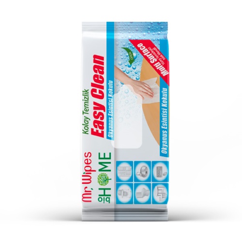 MR Wipes Easy Clean Temizleme Mendili Okyanus Esintisi Kokulu 40 ADET