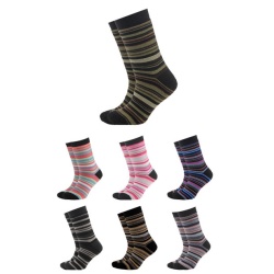 Socksmax İndirimli Kadın Pamuklu Soket Çorap 6 Çift - 02733